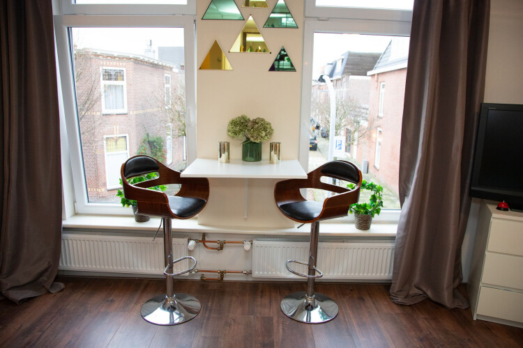 Uitzicht en werkplek